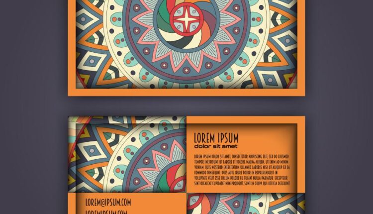 فایل لایه باز کارت ویزیت به صورت وکتور   Business Card Design