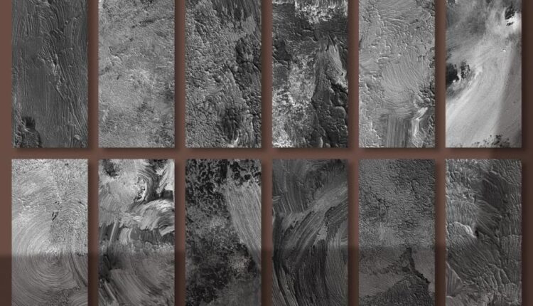 تکسچر رنگ اکرلیک   Fine Art Acrylic Paint Textures