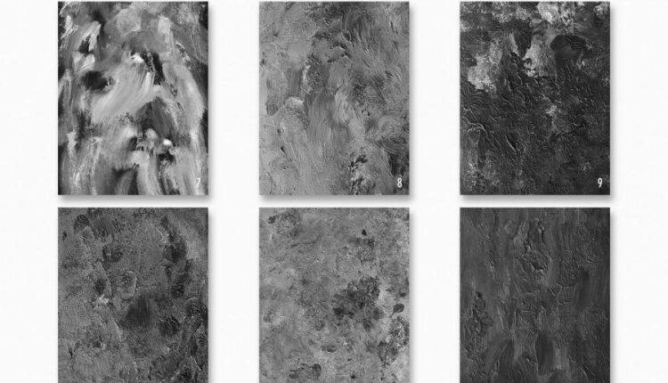 تکسچر رنگ اکرلیک   Fine Art Acrylic Paint Textures