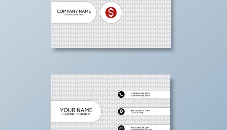 فایل لایه باز کارت ویزیت به صورت وکتور   Business Card Design
