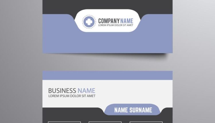 فایل لایه باز کارت ویزیت به صورت وکتور   Business Card Design