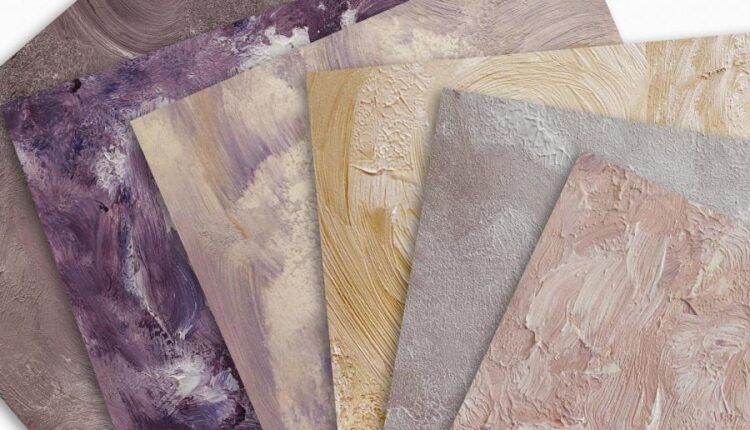 تکسچر رنگ اکرلیک   Fine Art Acrylic Paint Textures