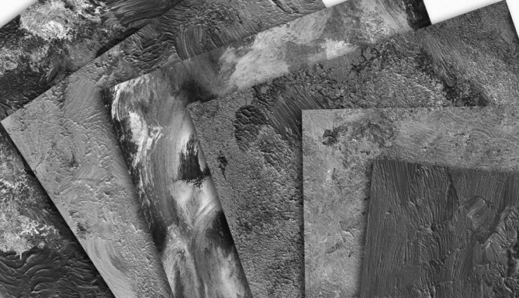 تکسچر رنگ اکرلیک   Fine Art Acrylic Paint Textures