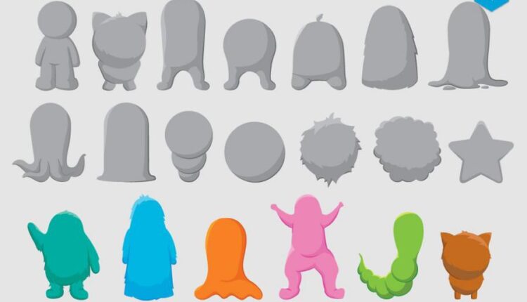 وکتور کارکتر های هیولایی انیمیشن   Monster and Character