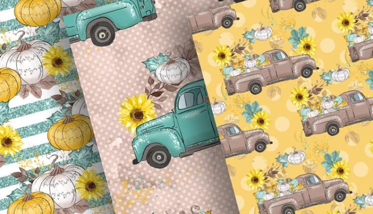 تصاویر با کیفیت تصویرسازی شده روز نیکوکاری   Thanksgiving car