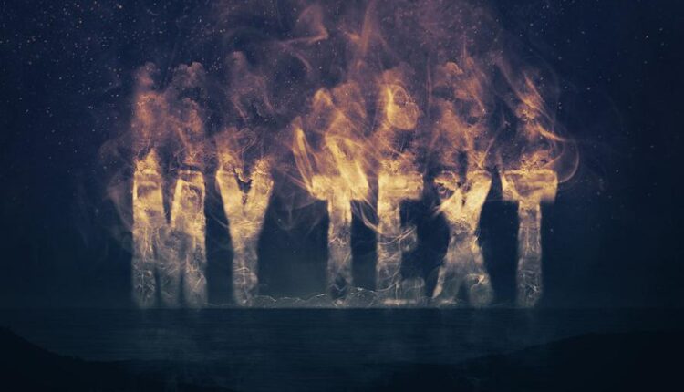 افکت دود واقعی برای نوشته   Real Smoke Logo Text Effect