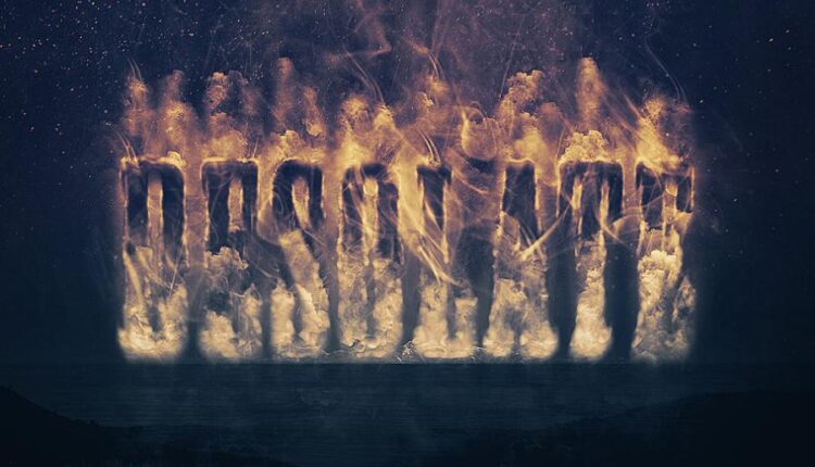 افکت دود واقعی برای نوشته   Real Smoke Logo Text Effect