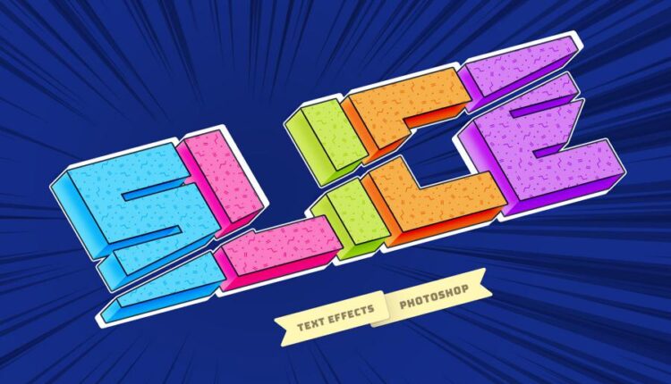 افکت نوشته به سبک پاپ آرت   Pop Art Text Effects