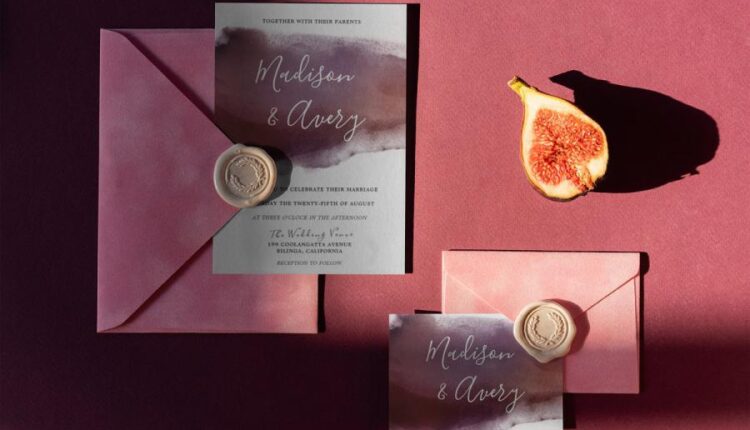 موکاپ کارت عروسی شیک و زیبا   Wedding Day Mock Up