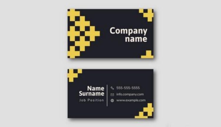 فایل لایه باز کارت ویزیت خاص شرکتی   Business Card