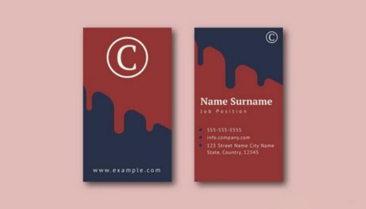 فایل لایه باز کارت ویزیت خاص شرکتی   Business Card