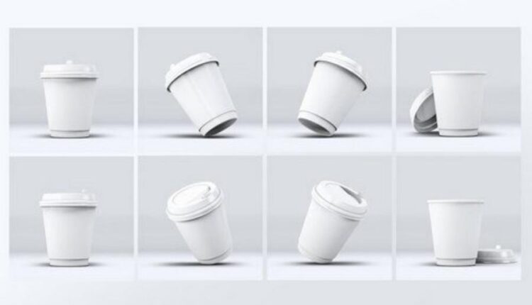 موکاپ لیوان قهوه   Coffee Cup Mock Up V.2