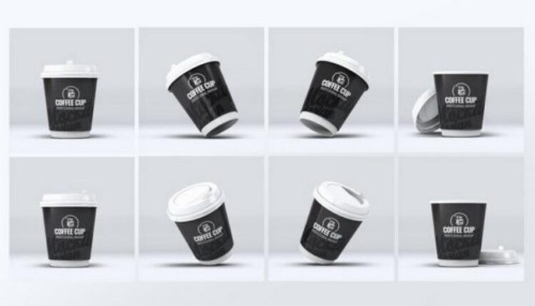 موکاپ لیوان قهوه   Coffee Cup Mock Up V.2