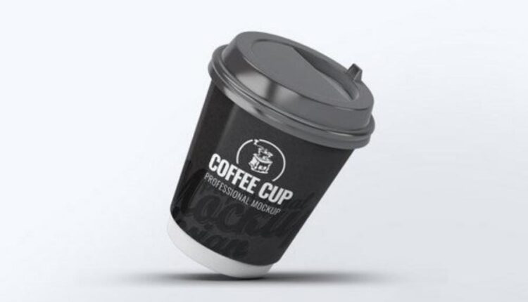 موکاپ لیوان قهوه   Coffee Cup Mock Up V.2