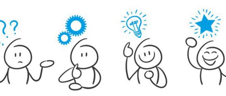 وکتور های خطی کاربردی حالت های چهره   Vector Stick Figure Blue