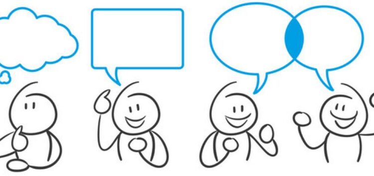 وکتور های خطی کاربردی حالت های چهره   Vector Stick Figure Blue