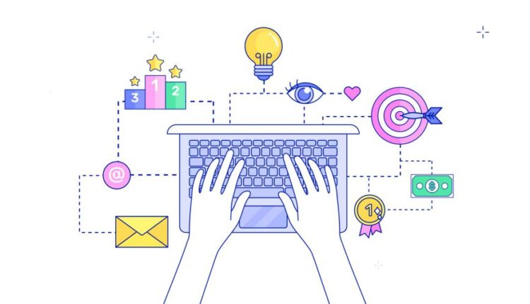 70 طرح لایه باز مفهومی بصورت فلت   Explainer Graphics Toolkit