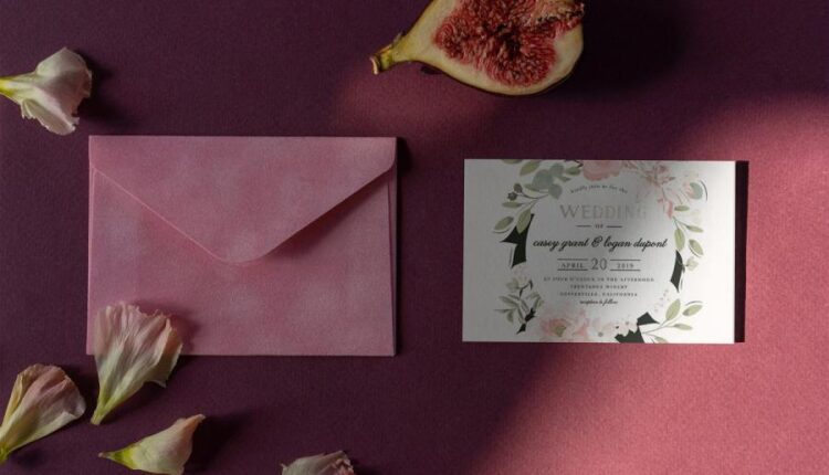 موکاپ کارت عروسی شیک و زیبا   Wedding Day Mock Up