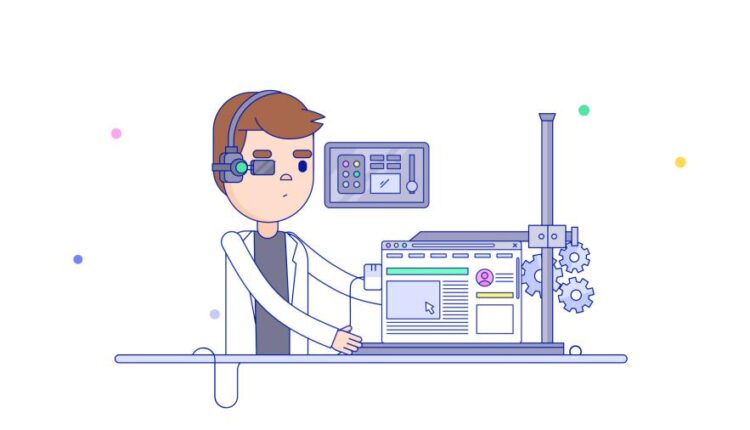 70 طرح لایه باز مفهومی بصورت فلت   Explainer Graphics Toolkit