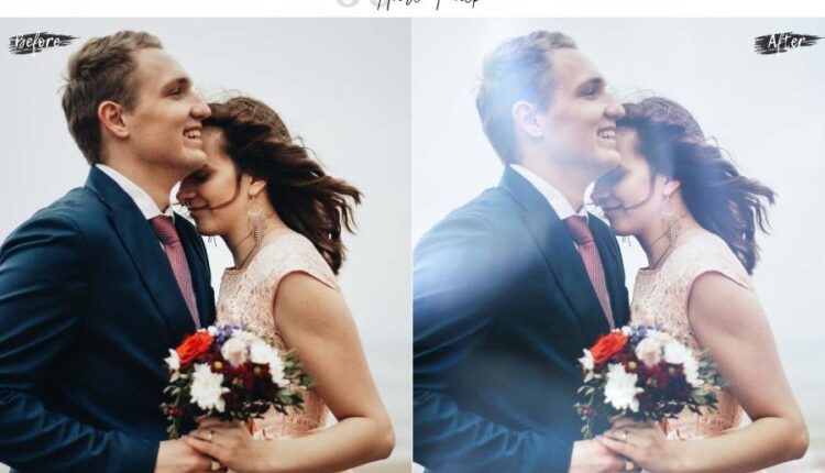 افکت نور بسیار زیبا برای عکس   Flare Pack 02 Lights Effect