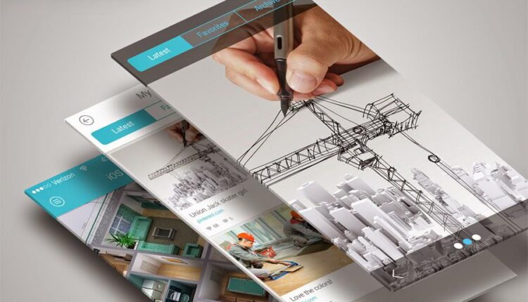 موکاپ نمایش اپلیکیشن موبایل   Mobile Application Mockup