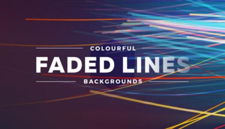 بک گراند های زیبای خط های نورانی   Colorful Lines Background