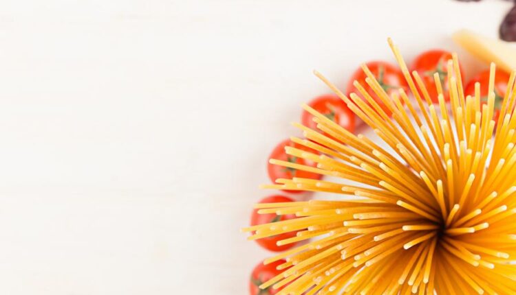 عکس استوک ماکارونی و پاستا   Italian Pasta Background