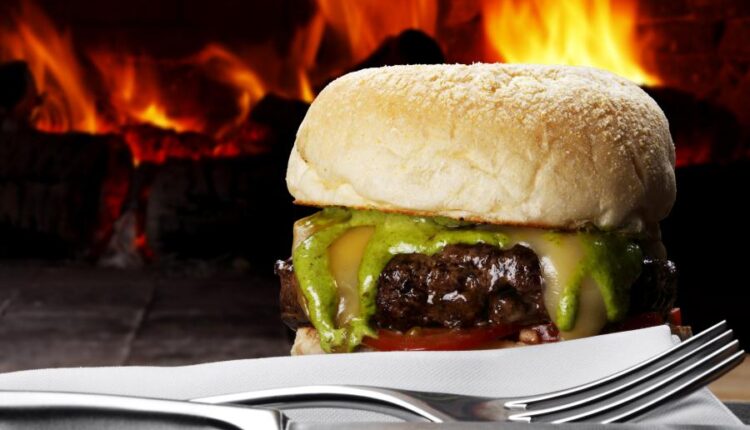 عکس استوک همبرگر و چیزبرگر اشتهاآور   Appetizing hamburger