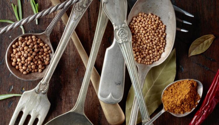 عکس استوک ادویه و ترشی جات   Fragrant spices and seasonings