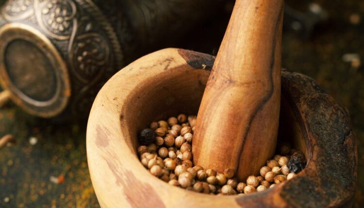 عکس استوک ادویه و ترشی جات   Fragrant spices and seasonings