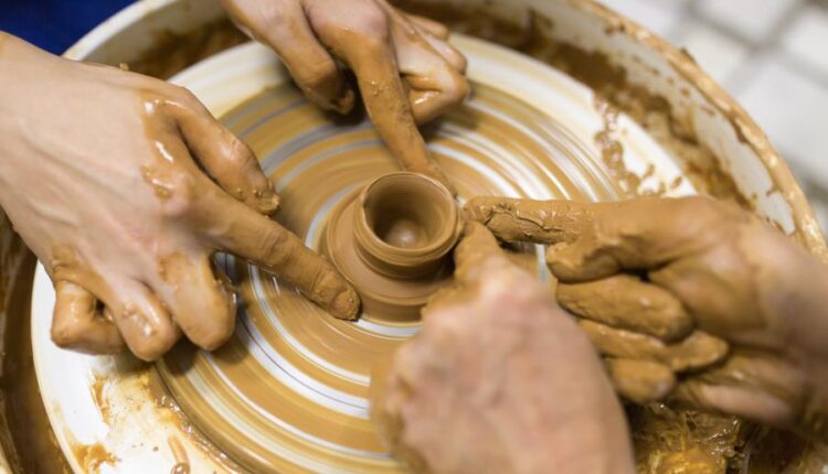 عکس استوک سفال و سفال گری   Pottery craft making