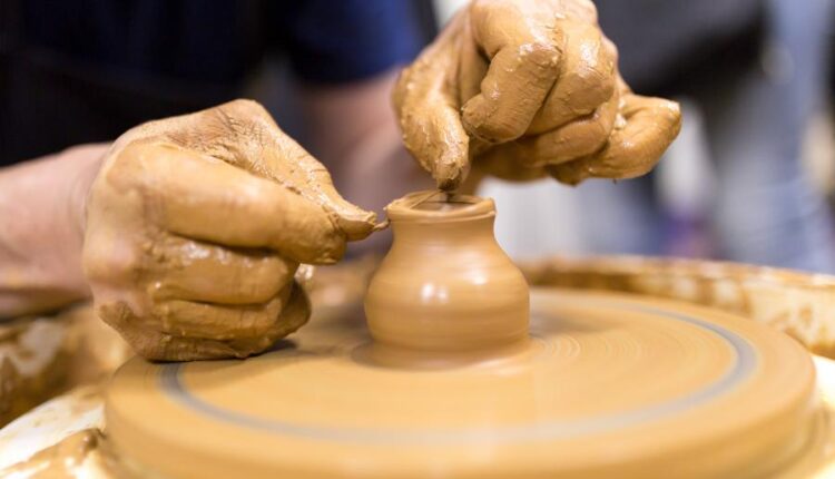 عکس استوک سفال و سفال گری   Pottery craft making