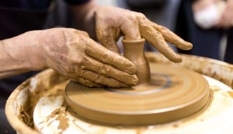عکس استوک سفال و سفال گری   Pottery craft making