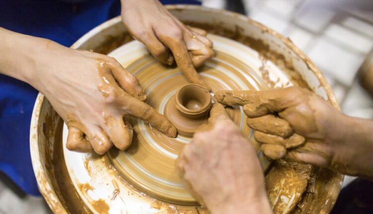 عکس استوک سفال و سفال گری   Pottery craft making