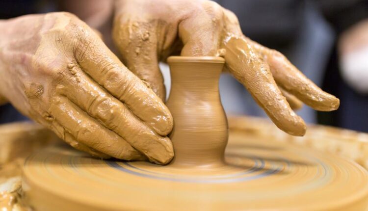 عکس استوک سفال و سفال گری   Pottery craft making