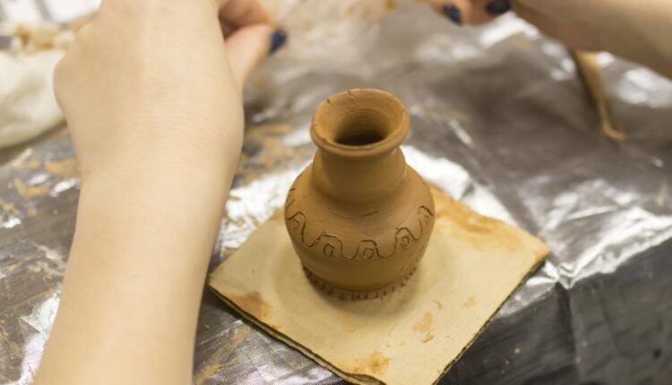 عکس استوک سفال و سفال گری   Pottery craft making