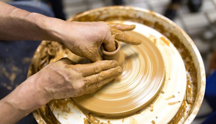 عکس استوک سفال و سفال گری   Pottery craft making