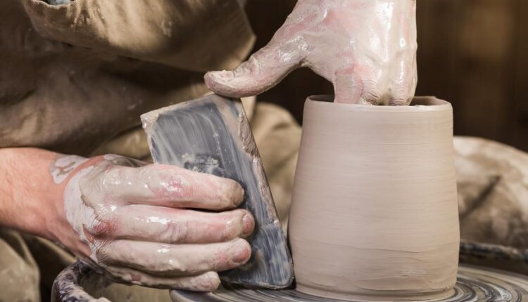 عکس استوک سفال و سفال گری   Pottery craft making