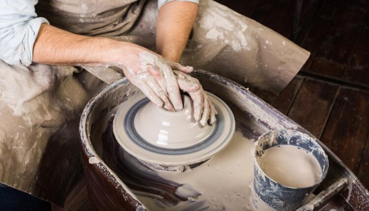 عکس استوک سفال و سفال گری   Pottery craft making