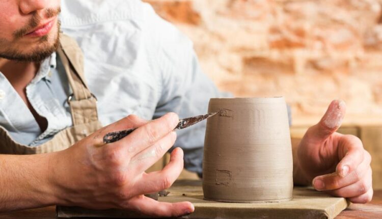 عکس استوک سفال و سفال گری   Pottery craft making