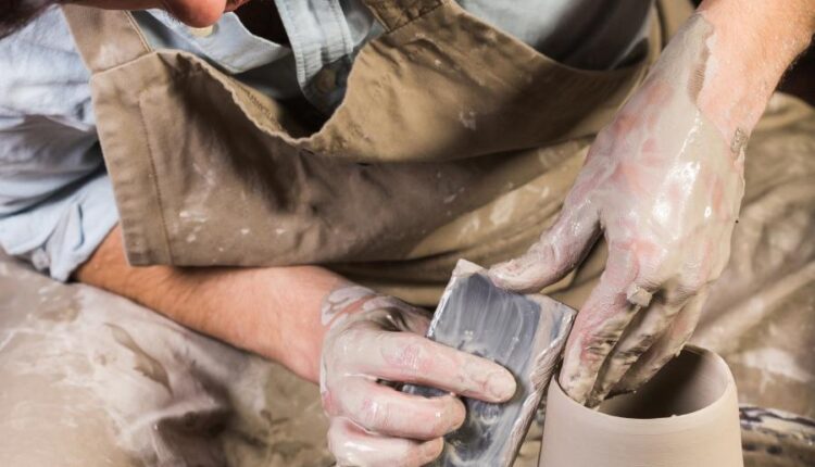 عکس استوک سفال و سفال گری   Pottery craft making