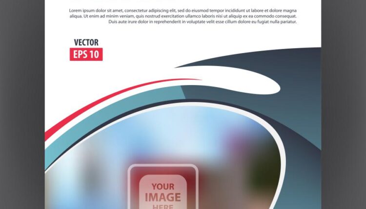 فایل لایه باز کاتالوگ و دفترچه های تبلیغاتی   Brochure design vector