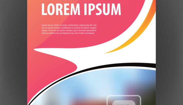 فایل لایه باز کاتالوگ و دفترچه های تبلیغاتی   Brochure design vector