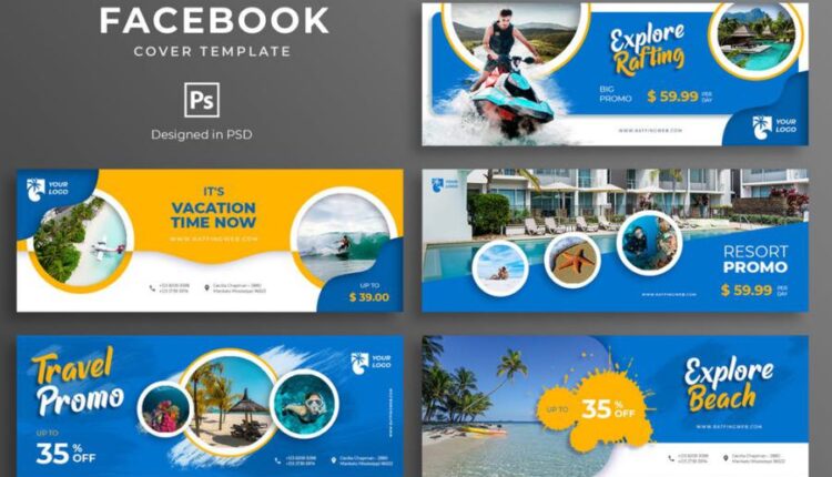 فایل لایه باز بنر سایت با موضوع فشن   Fashion Facebook