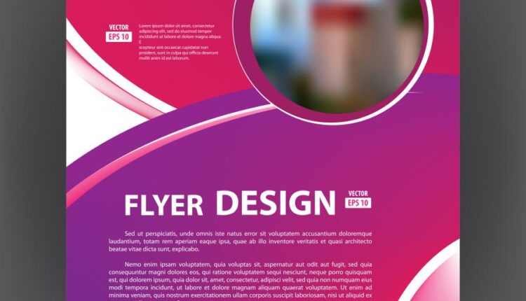 فایل لایه باز کاتالوگ و دفترچه های تبلیغاتی   Brochure design vector
