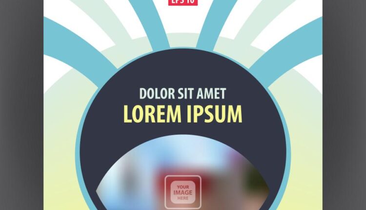 فایل لایه باز کاتالوگ و دفترچه های تبلیغاتی   Brochure design vector