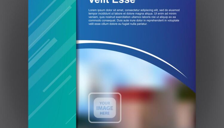 فایل لایه باز کاتالوگ و دفترچه های تبلیغاتی   Brochure design vector