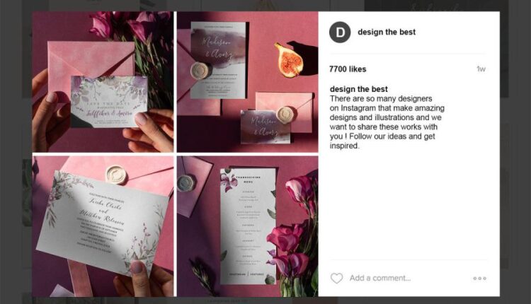 موکاپ کارت عروسی شیک و زیبا   Wedding Day Mock Up