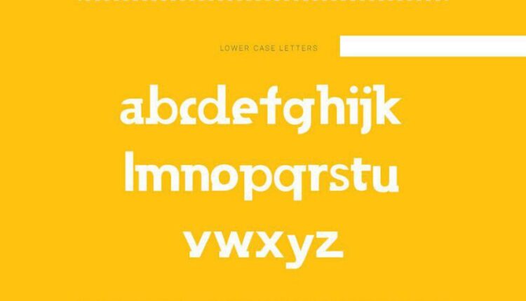 فونت انگلیسی مدرن کانتور   Contour Font