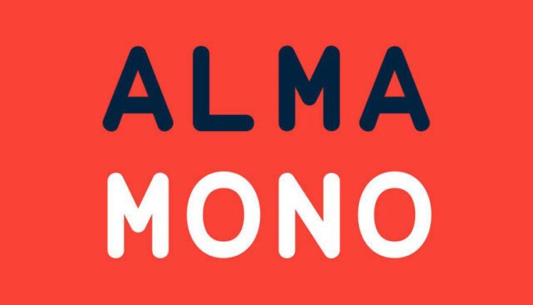 فونت انگلیسی فانتزی آلما مونو   Alma Mono Font